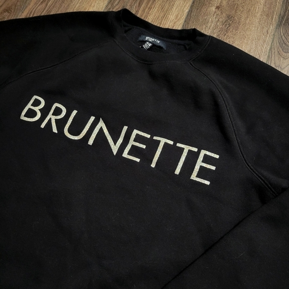 BRUNETTE *glitter* Sweater - Picture 1 of 3